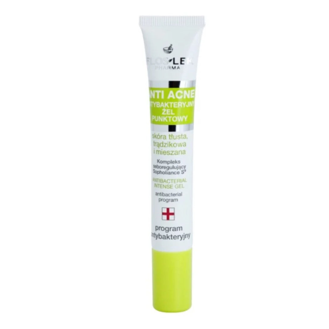 Gel Anti-acné FlosLek Pharma soin local 20ml