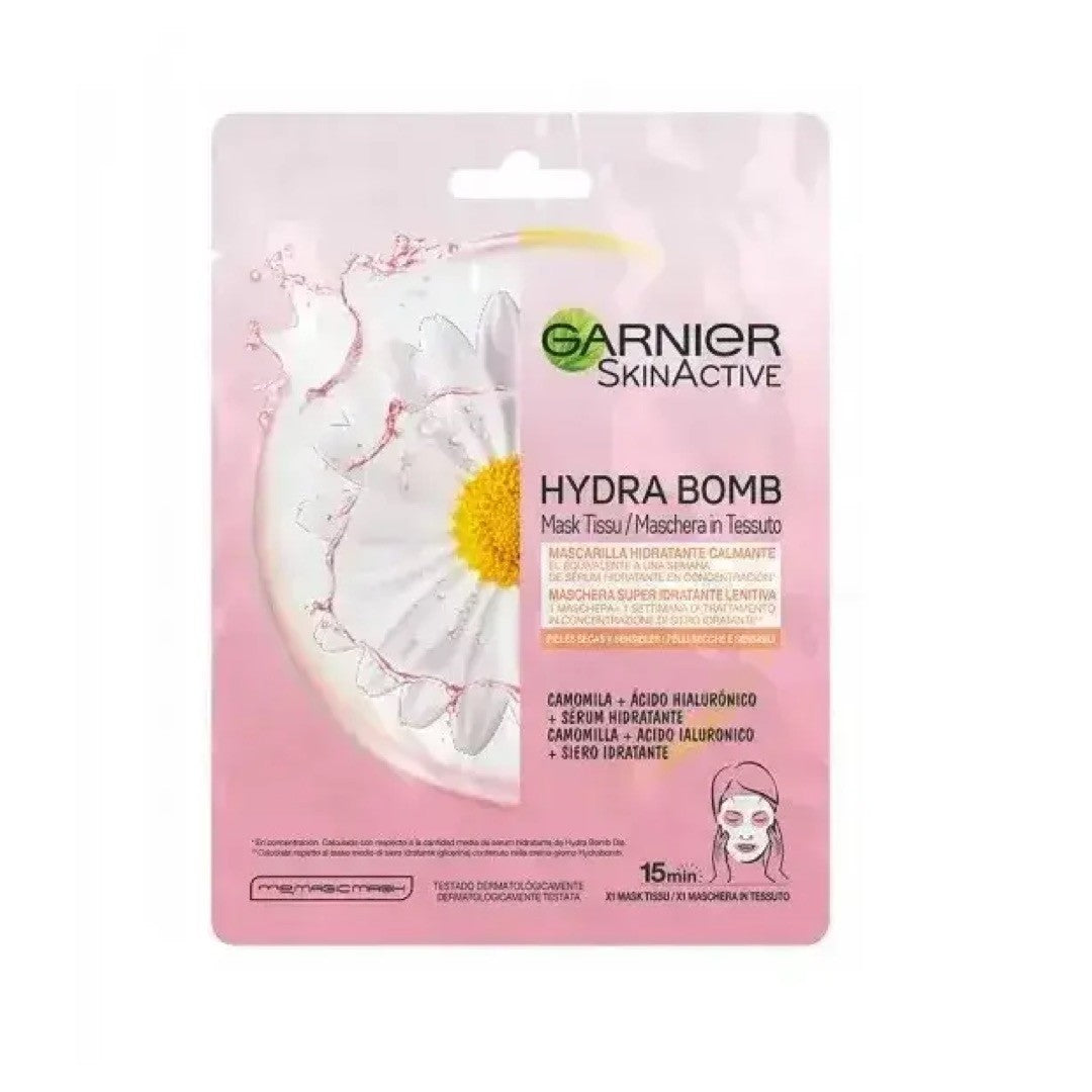 Garnier Skinactive Hydrabomb Masque Facial Hydratant Apaisant